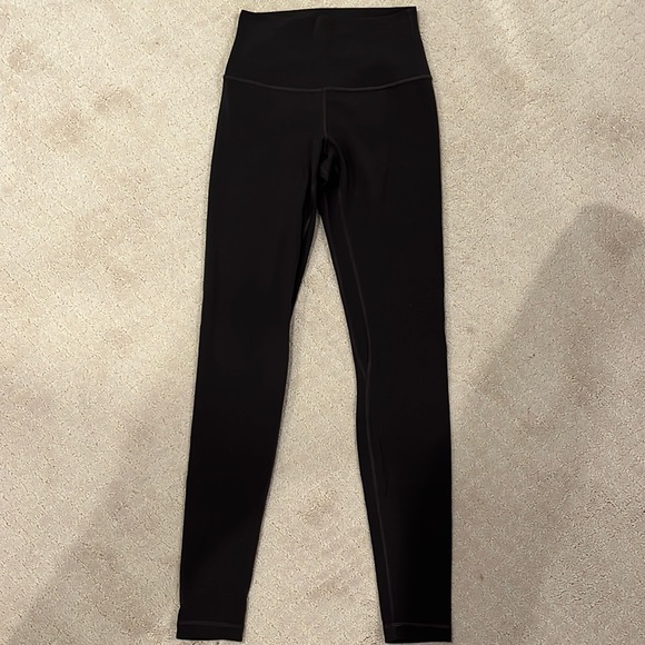 Lululemon Align Leggings 28”, color graphite gray, size 4 - Picture 1 of 5